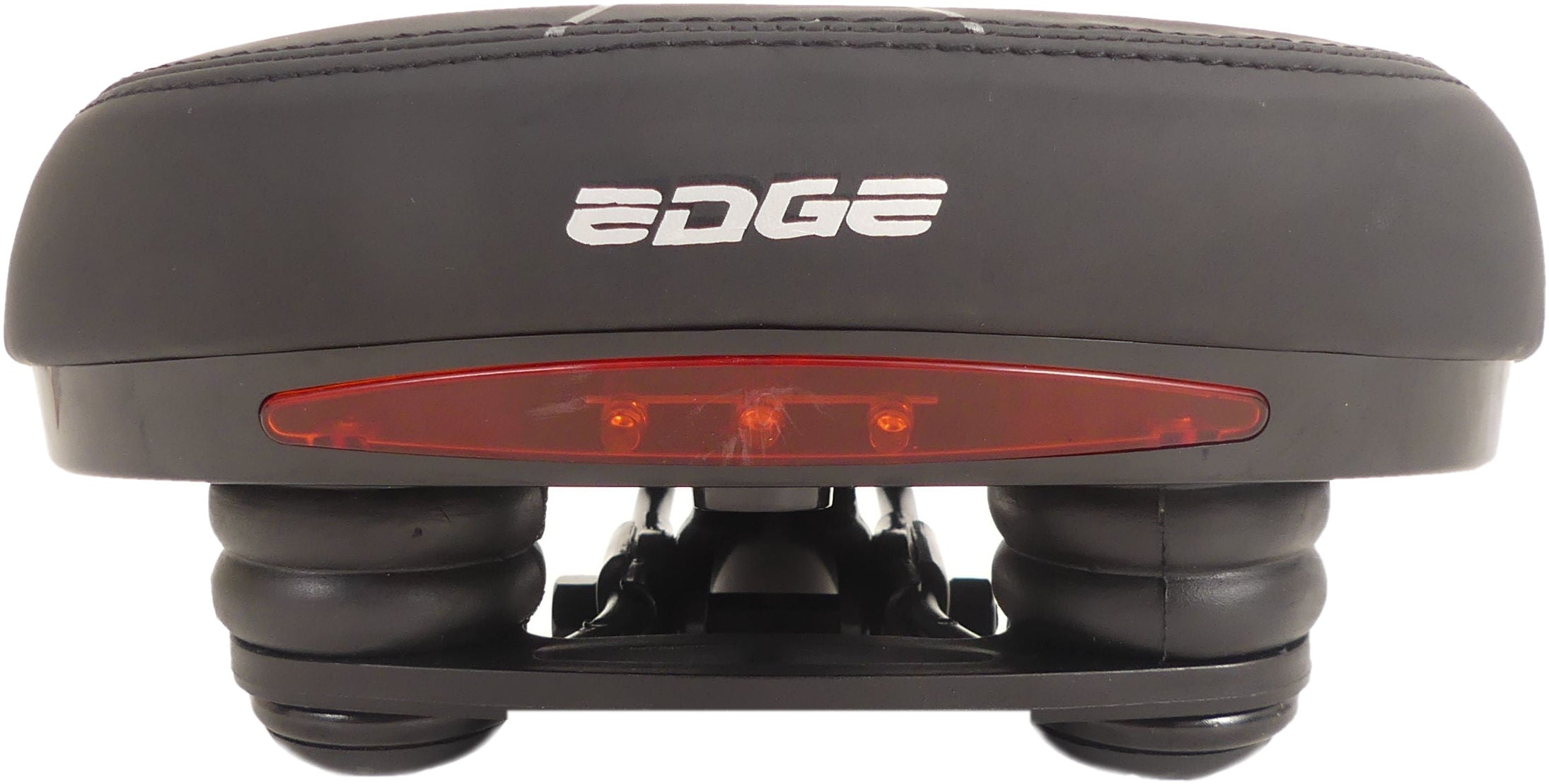 Fietszadel Edge Veneto incl. oppakbeugel en achterlicht - zwart