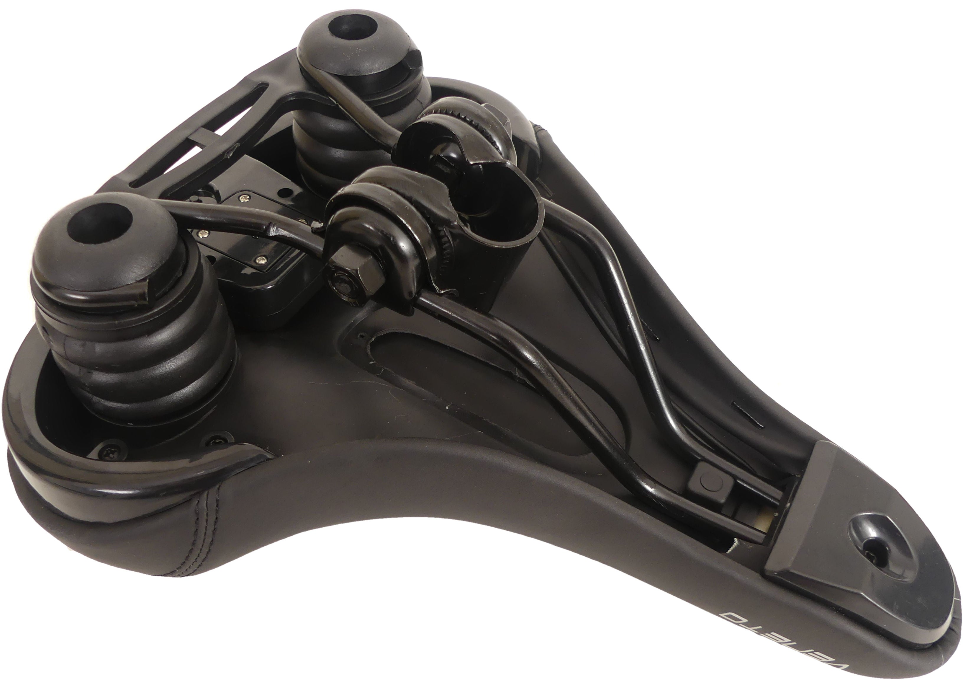 Fietszadel Edge Veneto incl. oppakbeugel en achterlicht - zwart