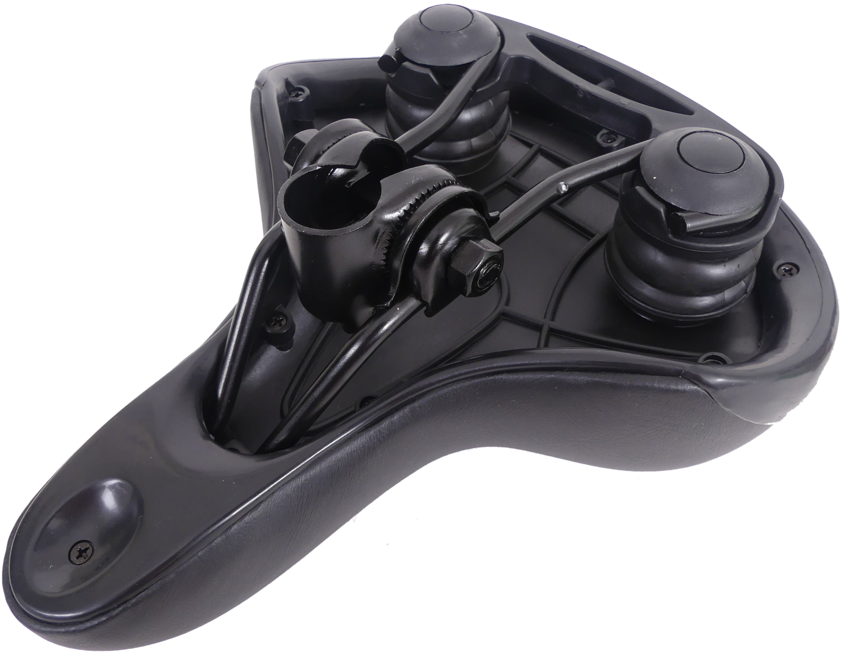 Fietszadel Edge City Soft incl. zadelstrop - zwart