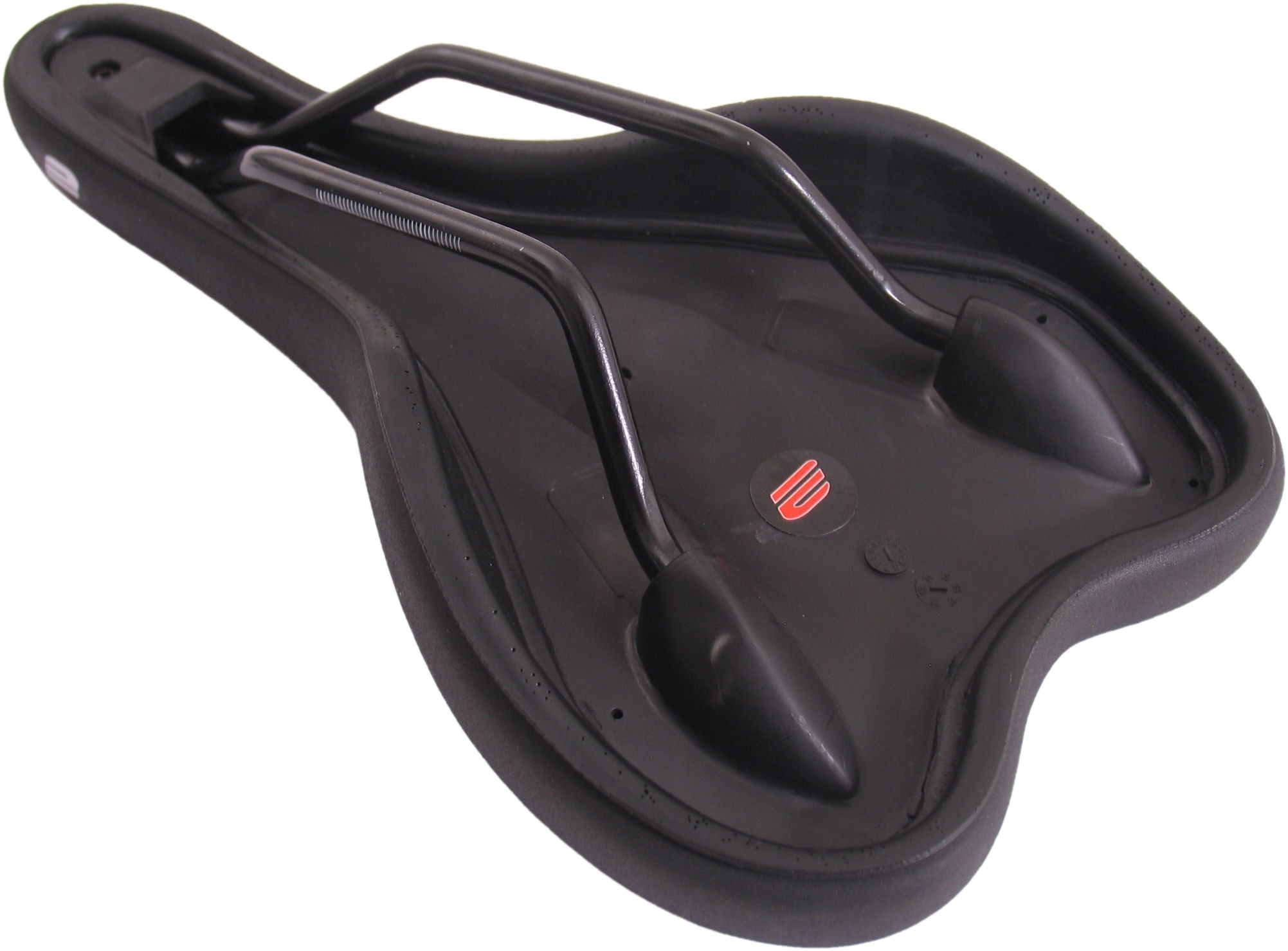 Fietszadel Edge Sporty - zwart (op kaart)