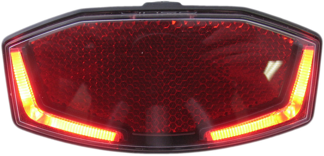 Dragerachterlicht Spanninga Lineo-Xb 80mm / incl.batterijen