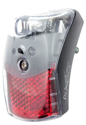 Achterlicht Spanninga Pixeo XB met beschermbeugel - spatbordmontage (op kaart)