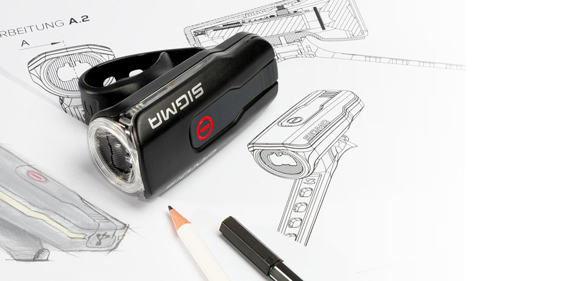 Verlichtingset Sigma Aura 60 koplamp + Infinity 2 achterlicht