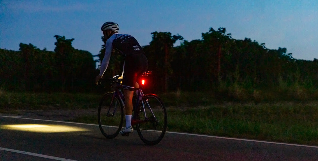 Verlichtingset Sigma Aura 80 USB koplamp + Blaze Powerled achterlicht