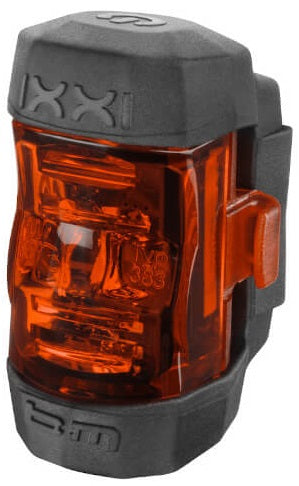 Verlichtingsset Busch und Müller IXON Core + IXXI achterlicht USB oplaadbaar 50 Lux - zwart/zilver