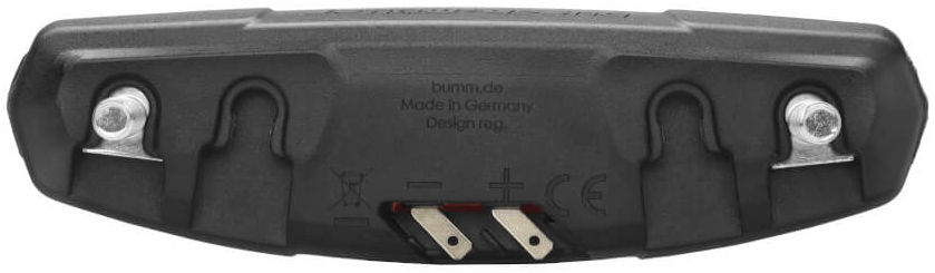 Achterlicht Busch & Müller Dart E voor e-bike dragermontage 50/80mm - 5-15V