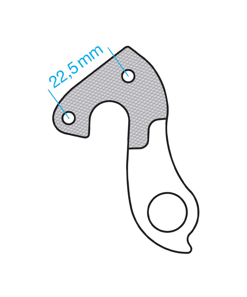Derailleurpad Marwi GH-056 diverse merken