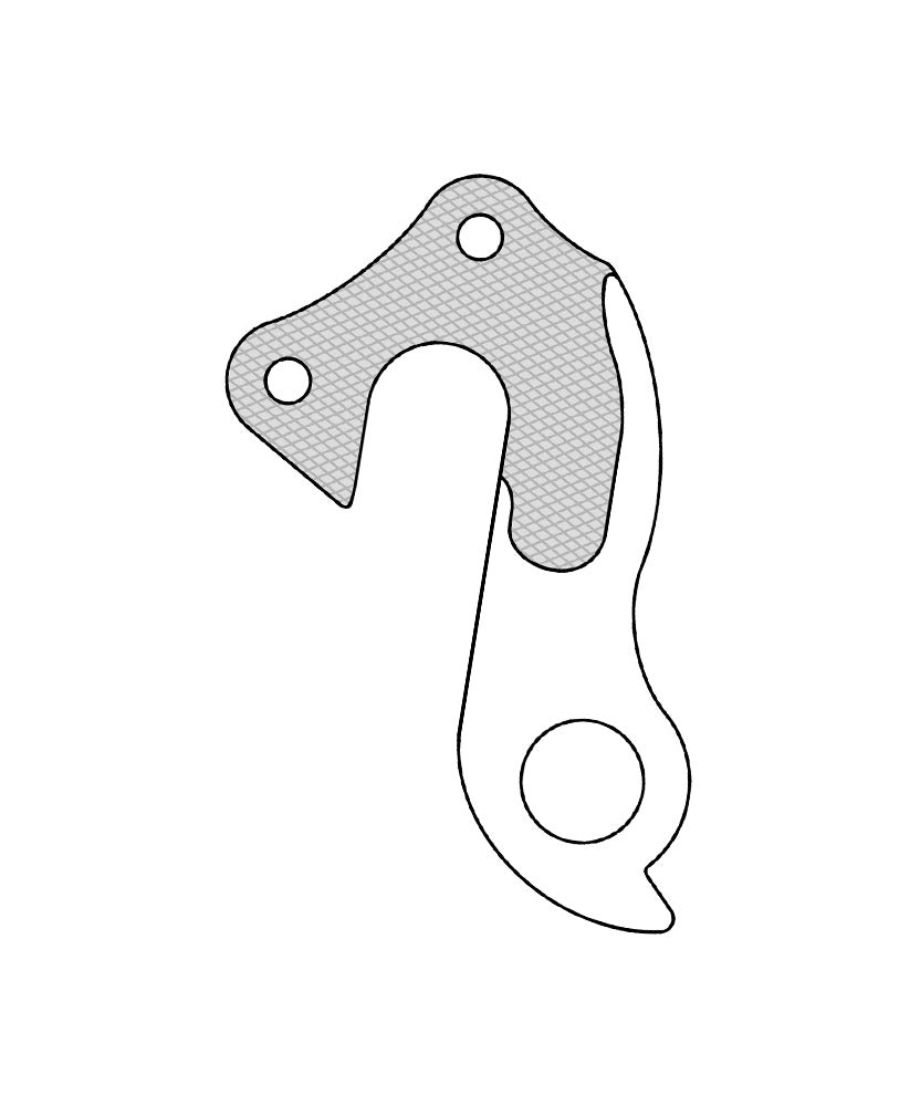 Derailleurpad Marwi GH-072 diverse merken
