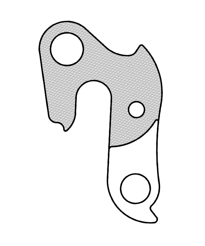 Derailleurpad Marwi GH-133 diverse merken