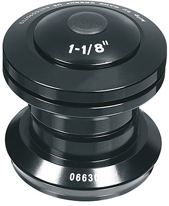 Balhoofdset Ergotec A118SAK ahead 1 1/8" zonder draad - zwart