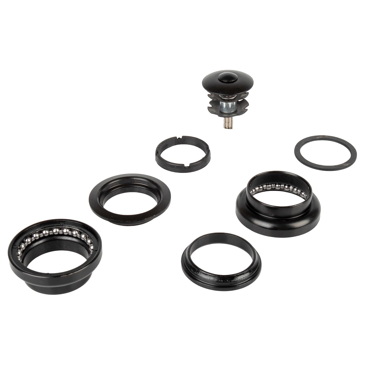 Balhoofd 1-1/8" semi geïntegreerd - voor 28,6mm stuur (B1=34mm / B2=30mm)