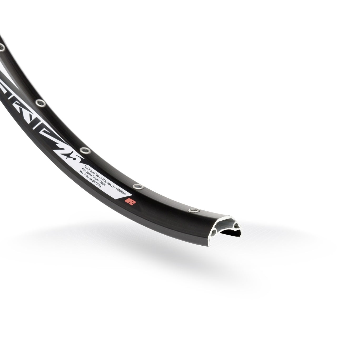 Wielset Rodi TRYP 25 29" met steekas 15x100 en 9x135 - 6 bouts remschijfbevestiging - 8/9/10/11 speed - zwart