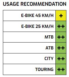 Velg Ryde ZAC Big Bull 28/29" / 622 x 25C aluminium - 36 gaats 14G - zwart geslepen