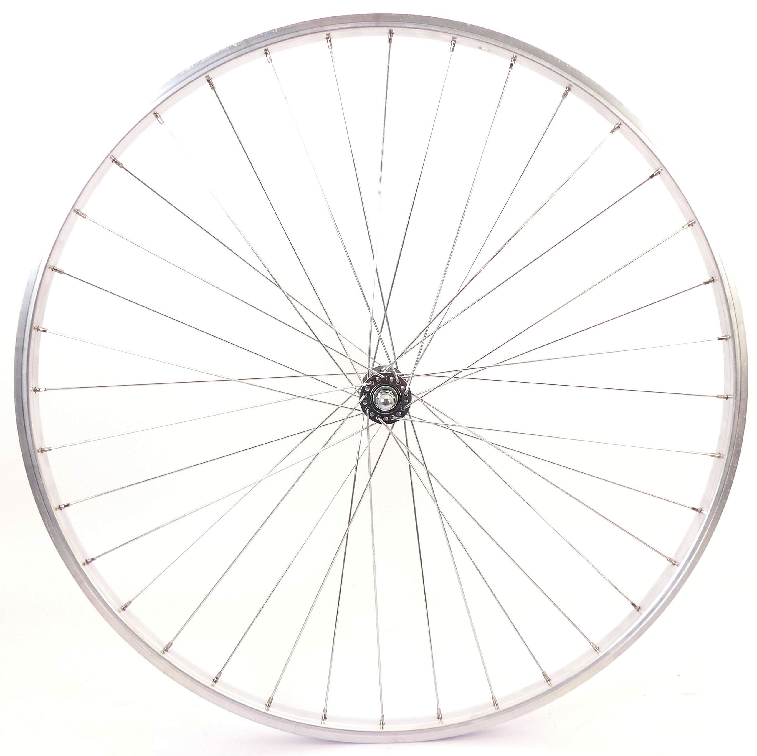 Voorwiel 28"/ 622*19 aluminium - zilver