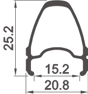 Wielset Rodi Blaster 28" race - 10/11 speed Shimano
