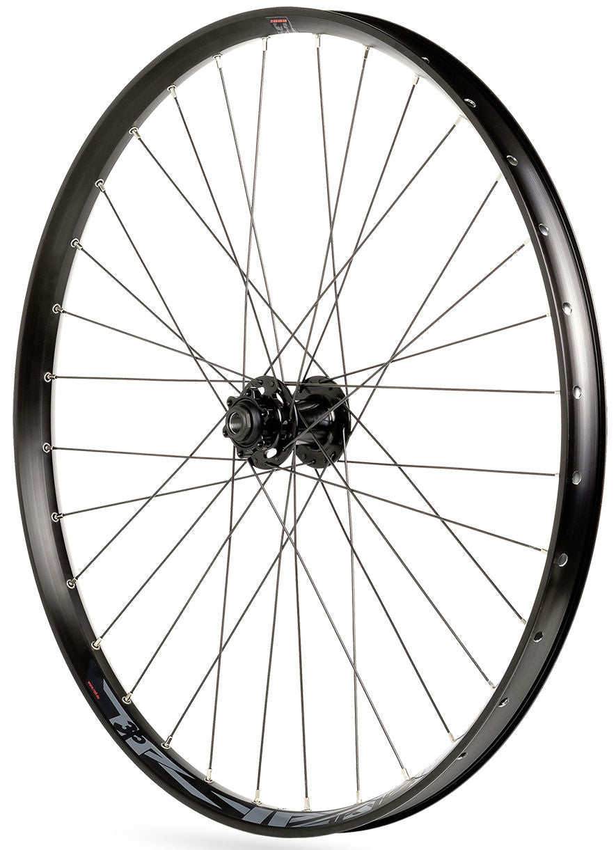 Wielset Rodi TRYP 35 27.5" / 650B met boost steekas 15x110 en 12x148 - 6 bouts remschijfbevestiging - 8/9/10/11 speed - zwart