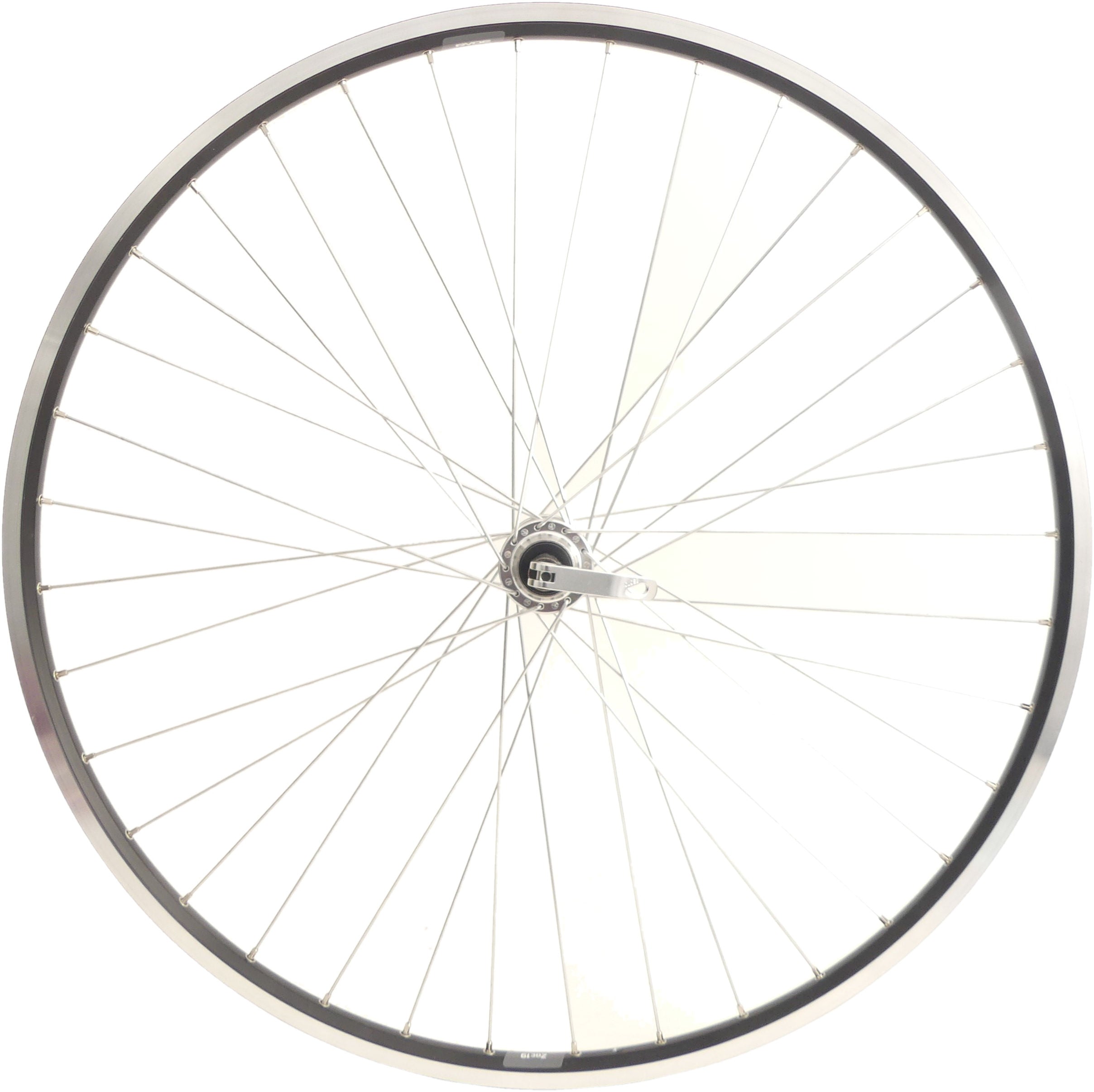 Achterwiel 28" / 622x19C Ryde ZAC 19 velg met 7/8 speed freewheel naaf - zwart