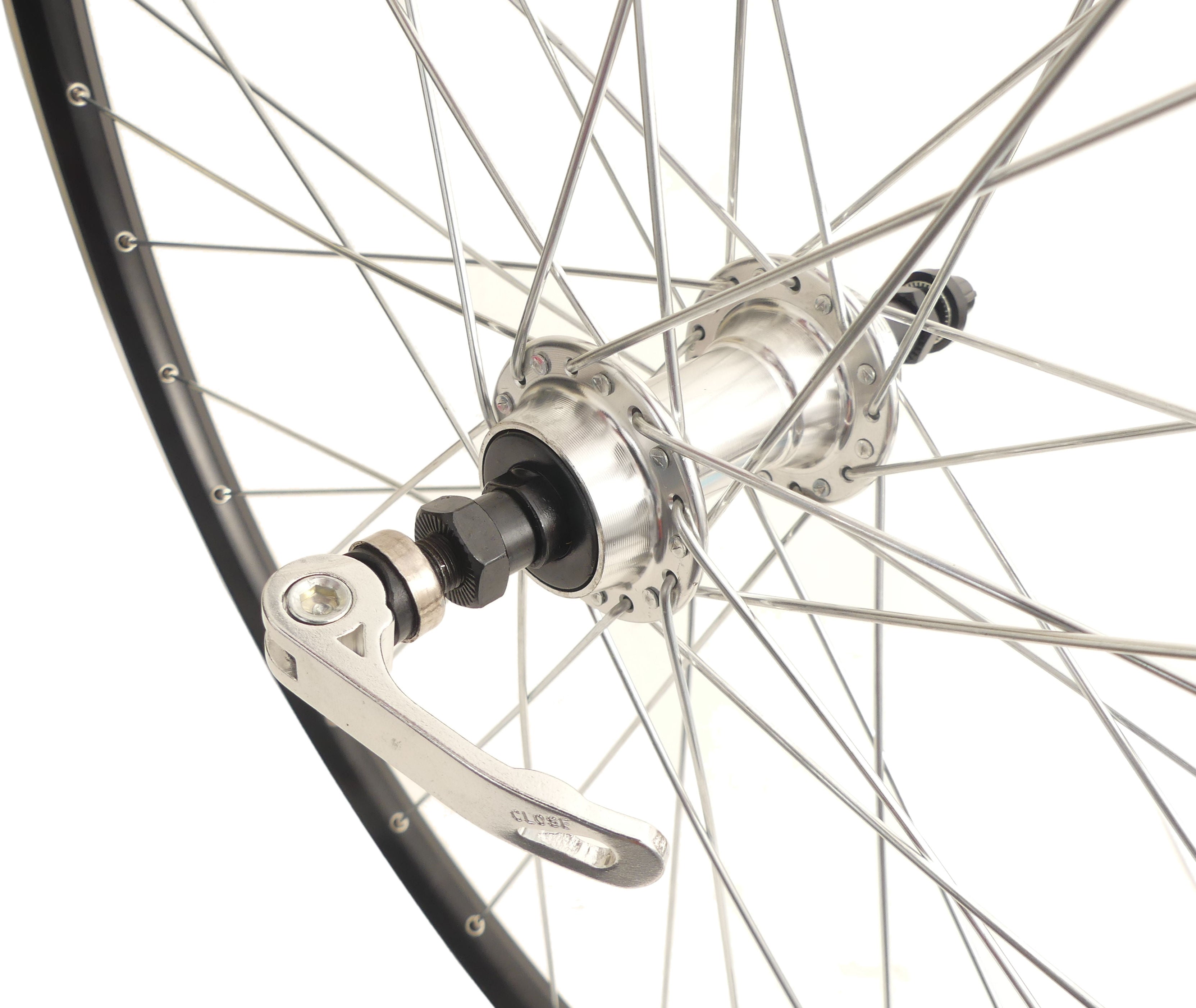 Achterwiel 28" / 622x19C Ryde ZAC 19 velg met 7/8 speed freewheel naaf - zwart