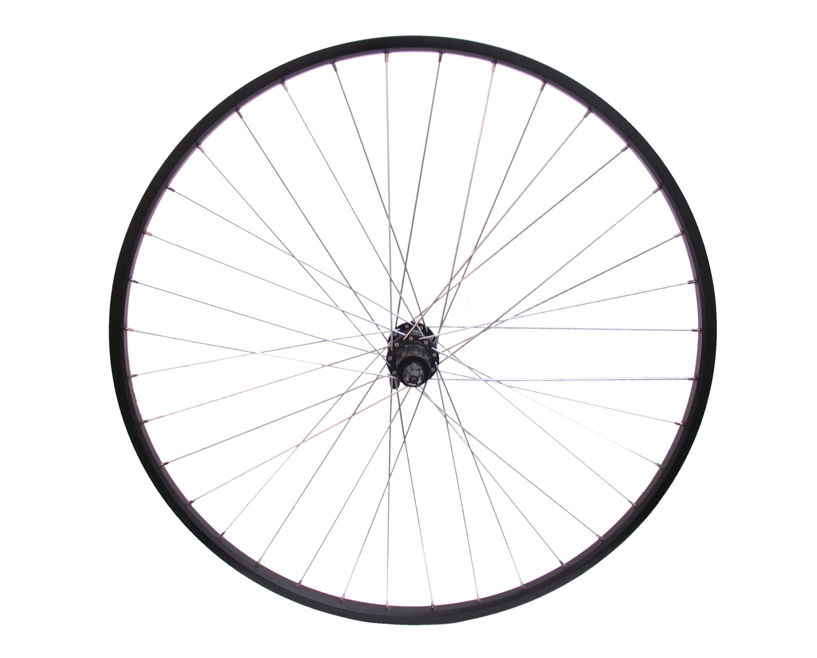 Achterwiel 28 x 1/4" aluminium Sunrace HBM53 8-speed - zwart
