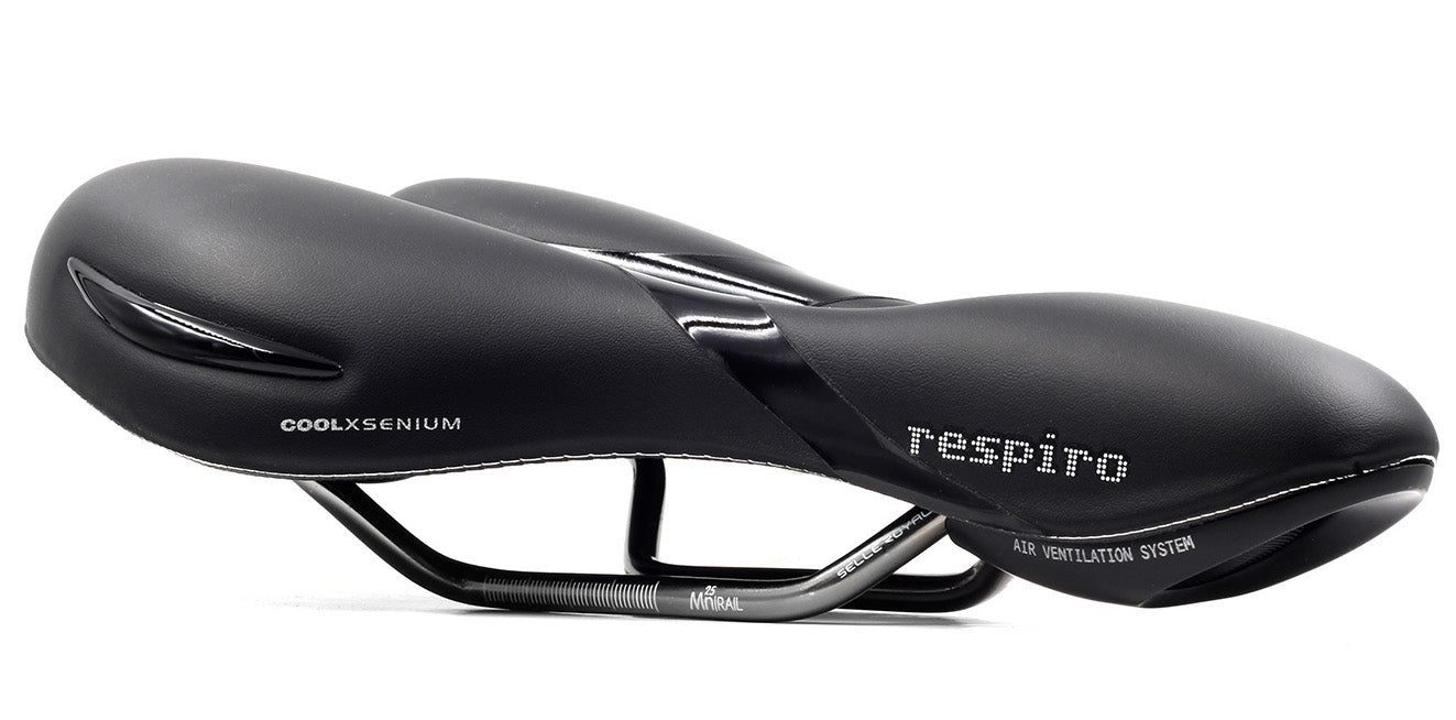 Fietszadel Selle Royal Respiro Athletic - All Journeys - zwart