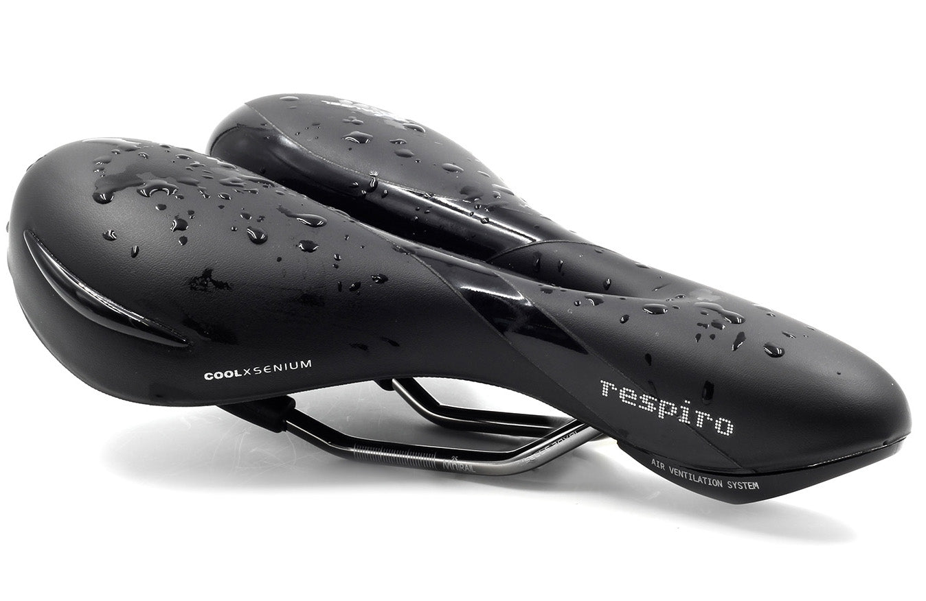Fietszadel Selle Royal Respiro Moderate - All Journeys - zwart