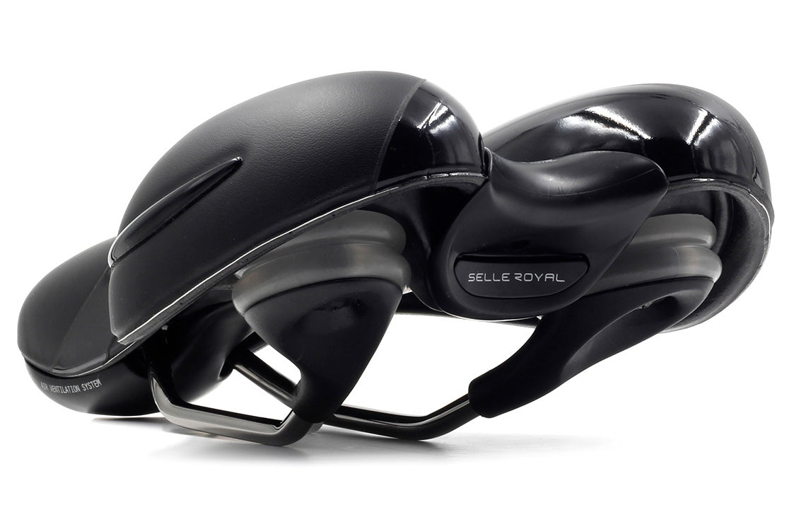 Fietszadel Selle Royal Respiro Moderate - All Journeys - zwart