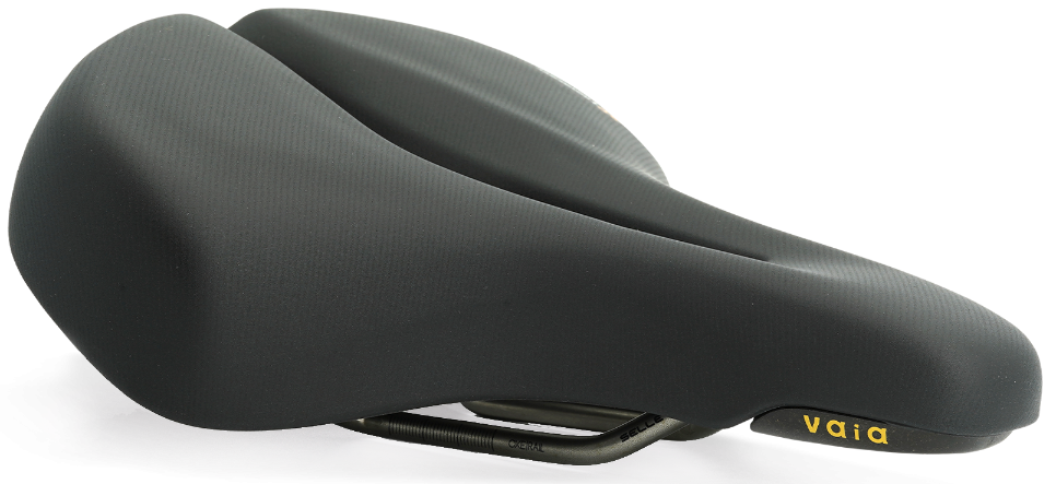 Fietszadel Selle Royal Vaia Relaxed - Adventure Time - zwart