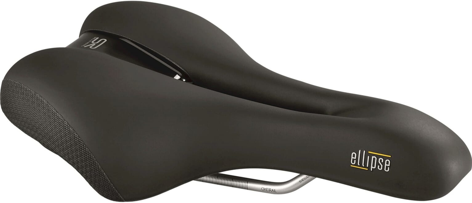 Fietszadel Selle Royal Ellipse Moderate - Urban Life - zwart