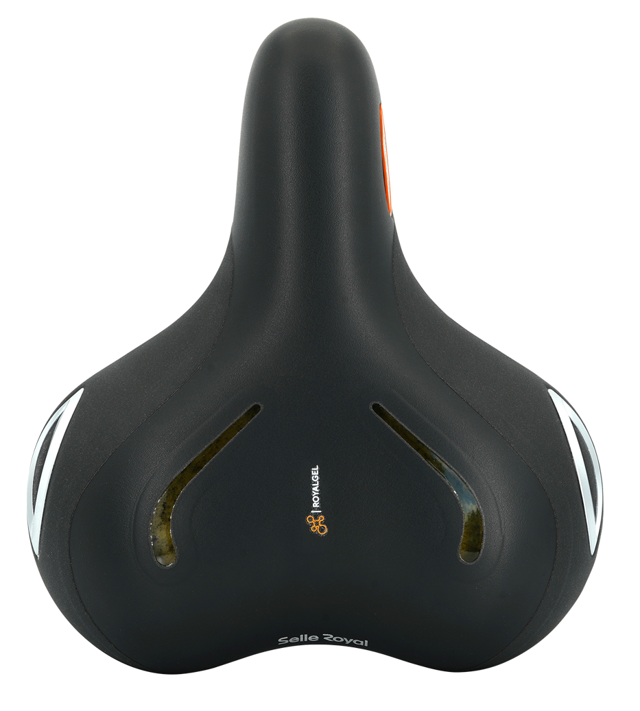 Fietszadel Selle Royal Lookin Relaxed stracciatella zwart