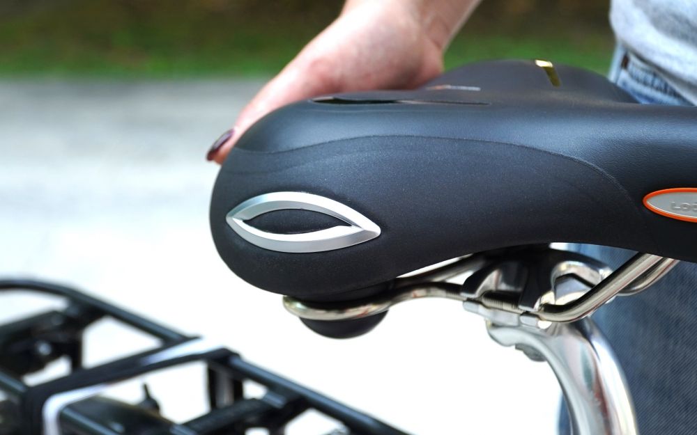 Fietszadel Selle Royal Lookin Relaxed stracciatella zwart