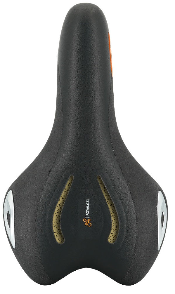 Fietszadel Selle Royal Lookin Athletic Stracciatella - All Journeys - Zwart