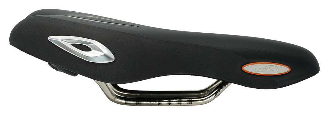 Fietszadel Selle Royal Lookin Athletic Stracciatella - All Journeys - Zwart