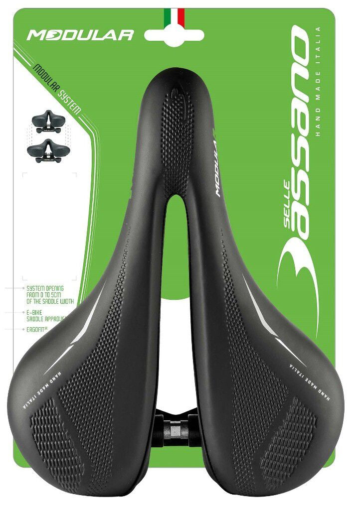 Fietszadel Selle Bassano Modular CT - zwart