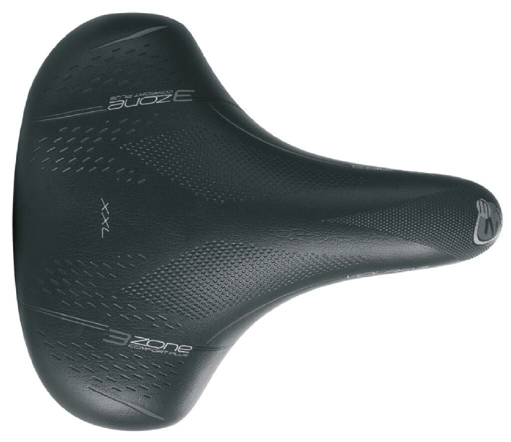Fietszadel Selle Bassano Volare XXL Cruiser - zwart