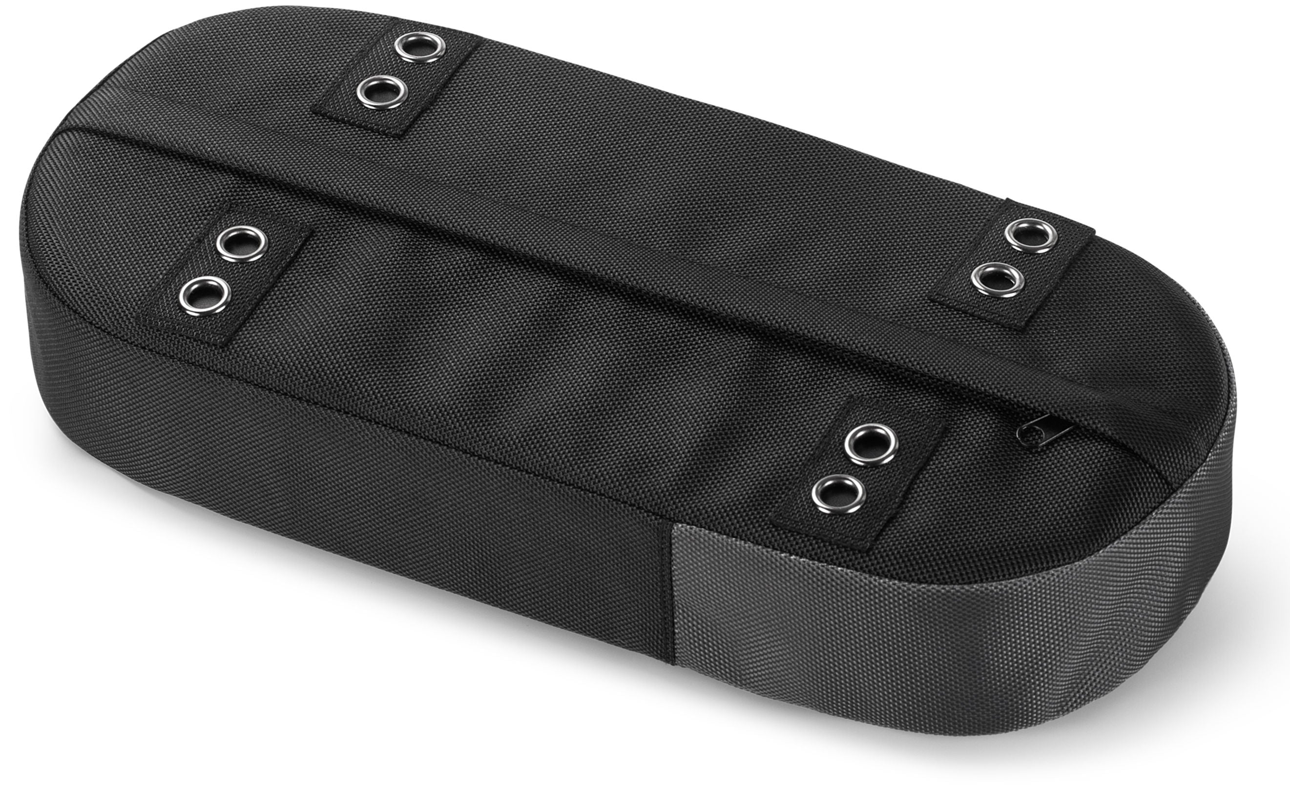 Gerecylede bagagedragerkussen Urban Proof 37,5 x 17 x 7 cm - zwart/grijs