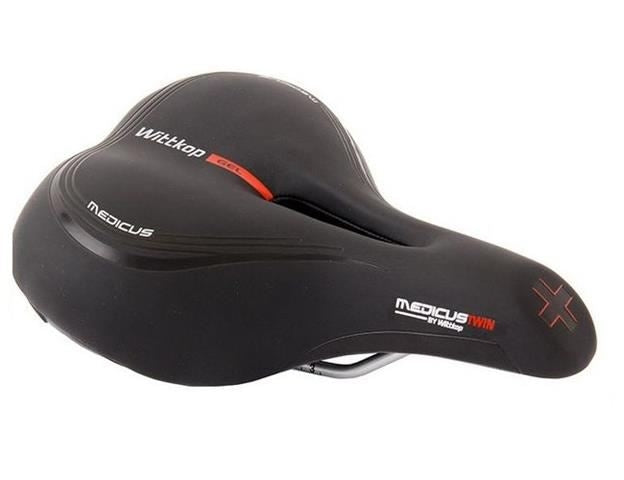Fietszadel Wittkop Twin Medicus 3.0 City/Trekking - zwart