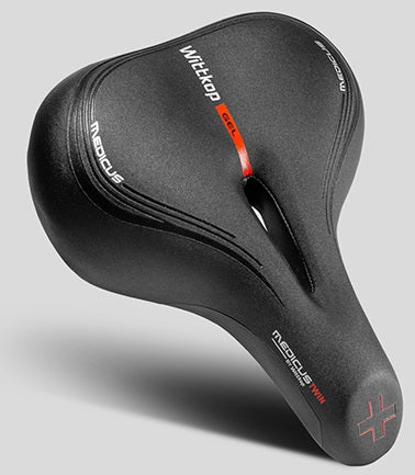 Fietszadel Wittkop Twin Medicus 3.0 City/Trekking - zwart