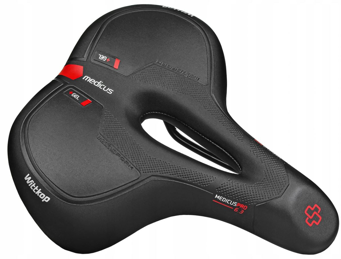 Fietszadel Wittkop Medicus PRO City 6.3 - zwart