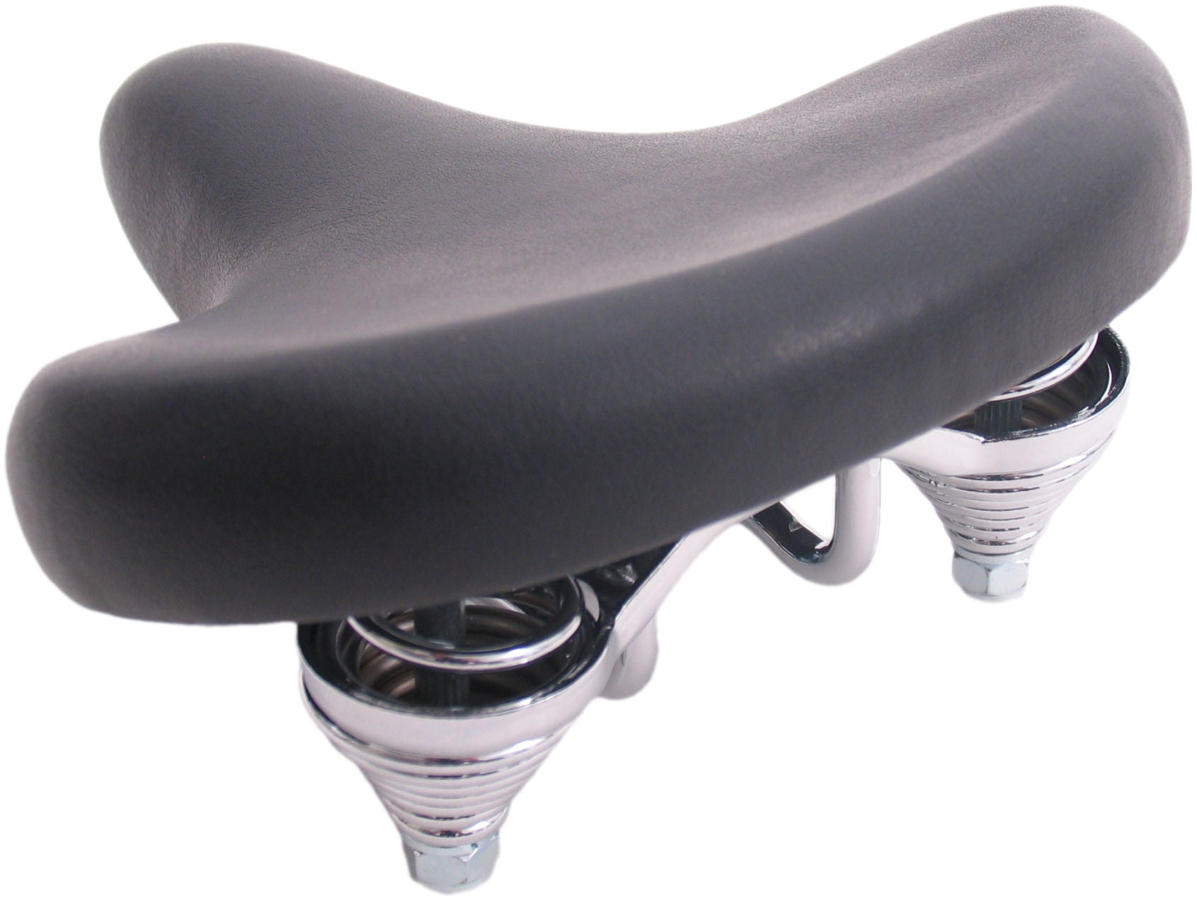 Fietszadel voor 20-22" kinderfiets - zwart