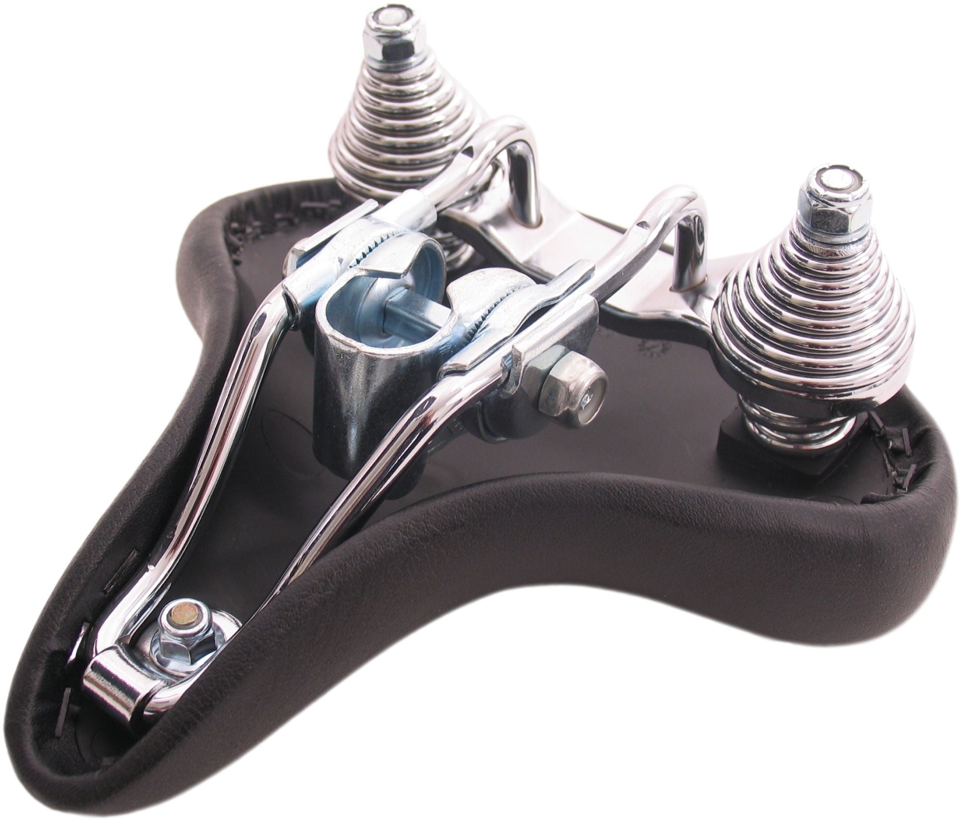 Fietszadel voor 20-22" kinderfiets - zwart