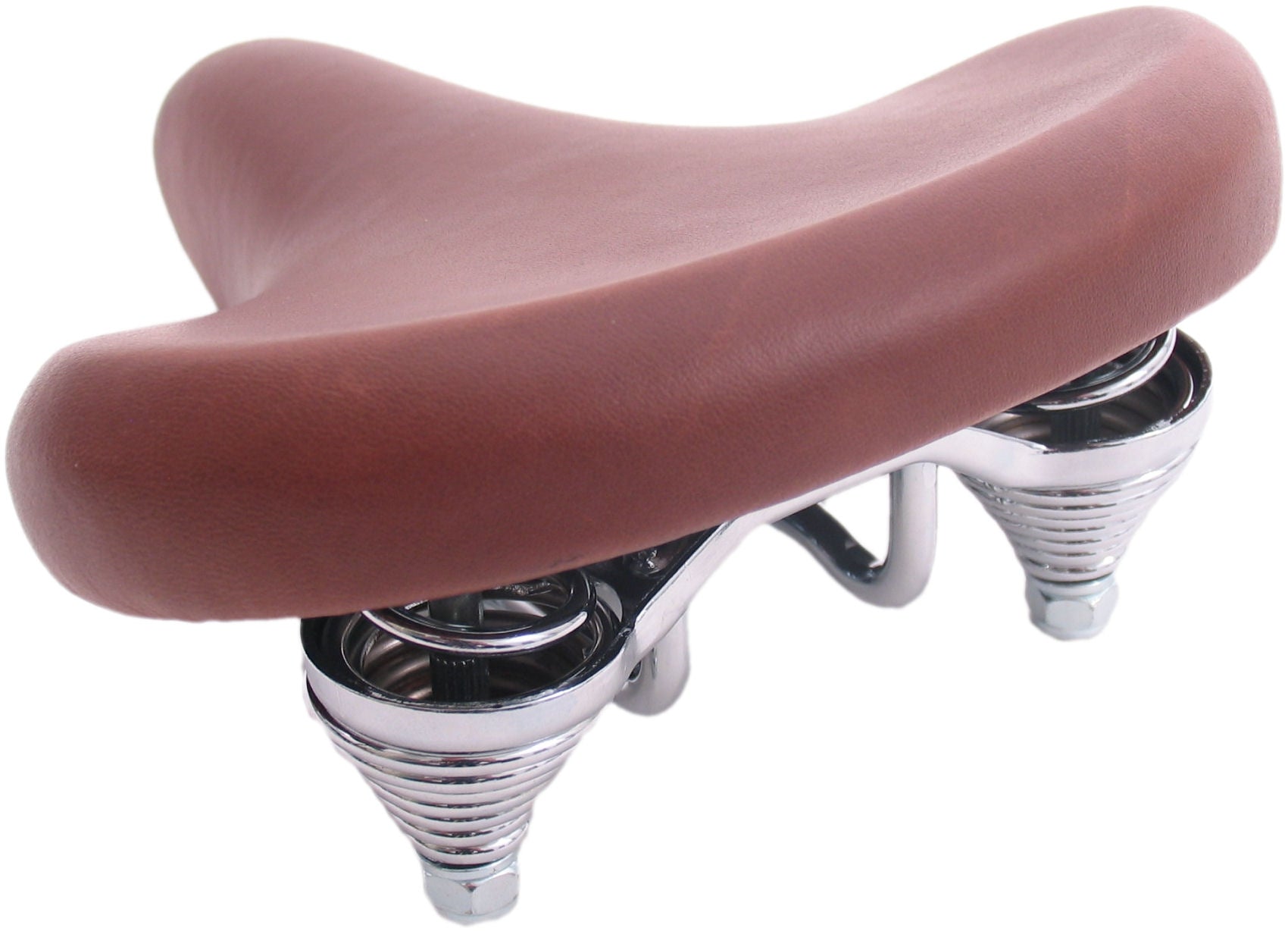 Fietszadel voor 20-22" transportfiets - bruin