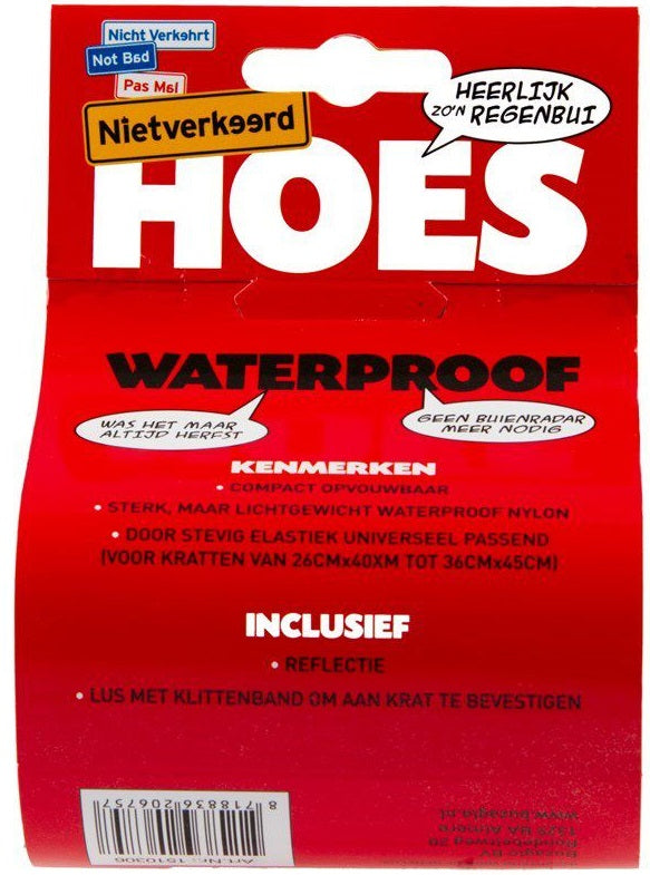 Krathoes NietVerkeerd Crate Undercover - gun black