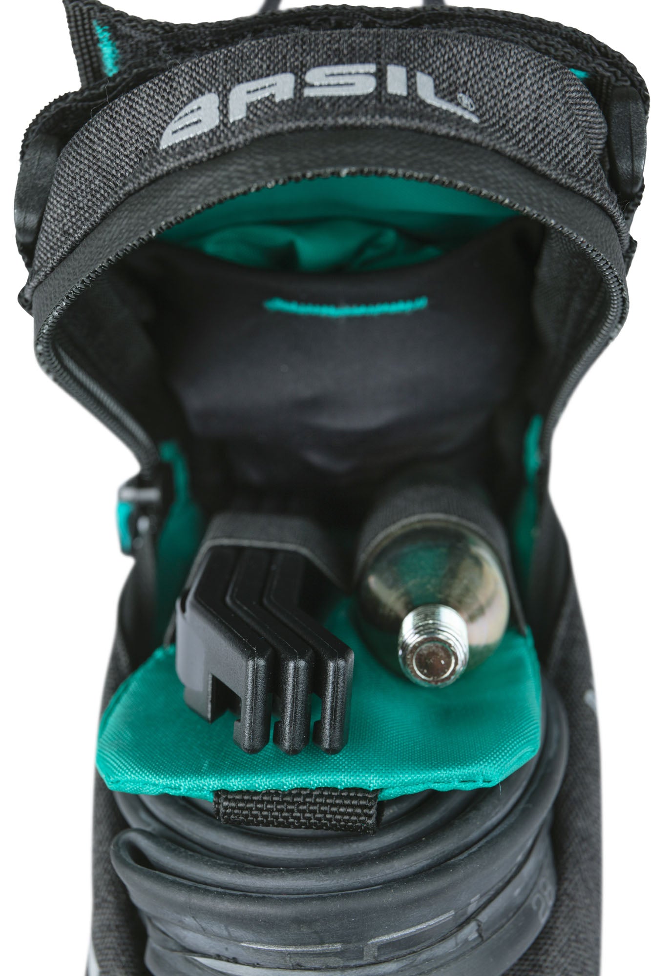 Zadeltas S Basil Discovery 365D 0.5 liter 7 x 8 x 14 cm - zwart melee