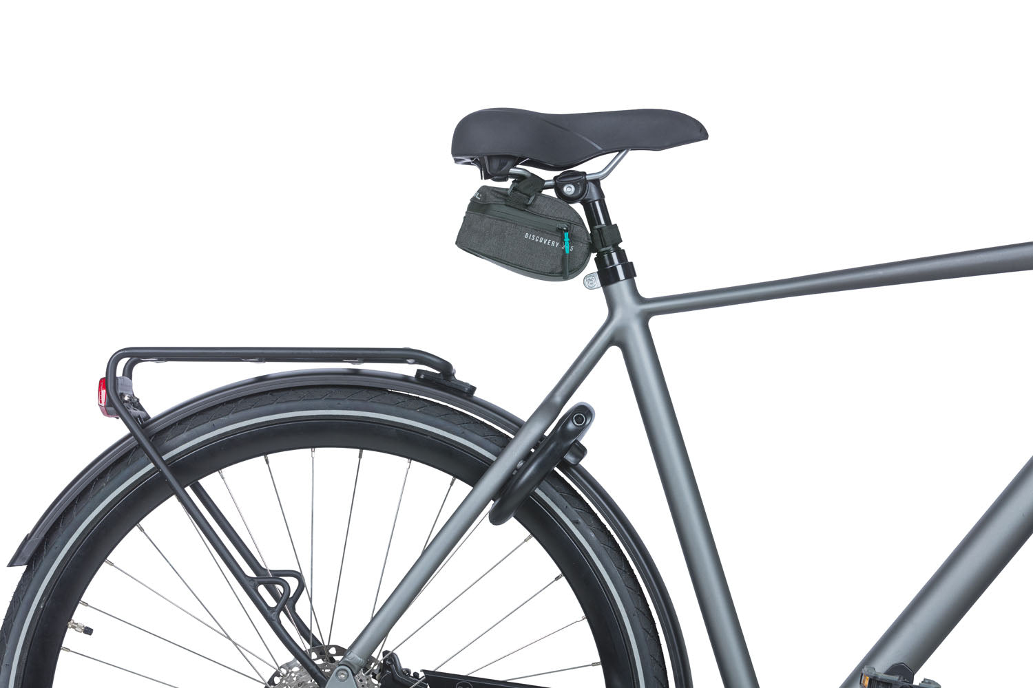 Zadeltas S Basil Discovery 365D 0.5 liter 7 x 8 x 14 cm - zwart melee