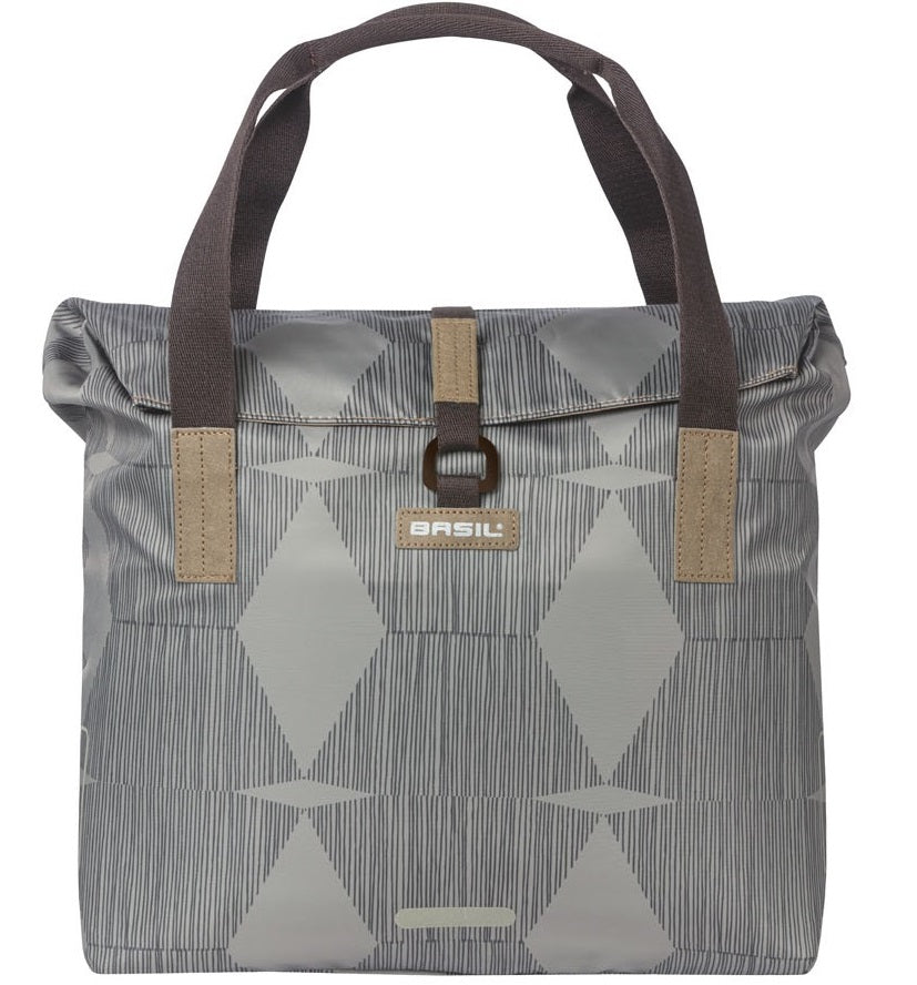 Fietsshopper Basil Elegance 20-26 liter 39 x 39 x 17 cm - chateau taupe