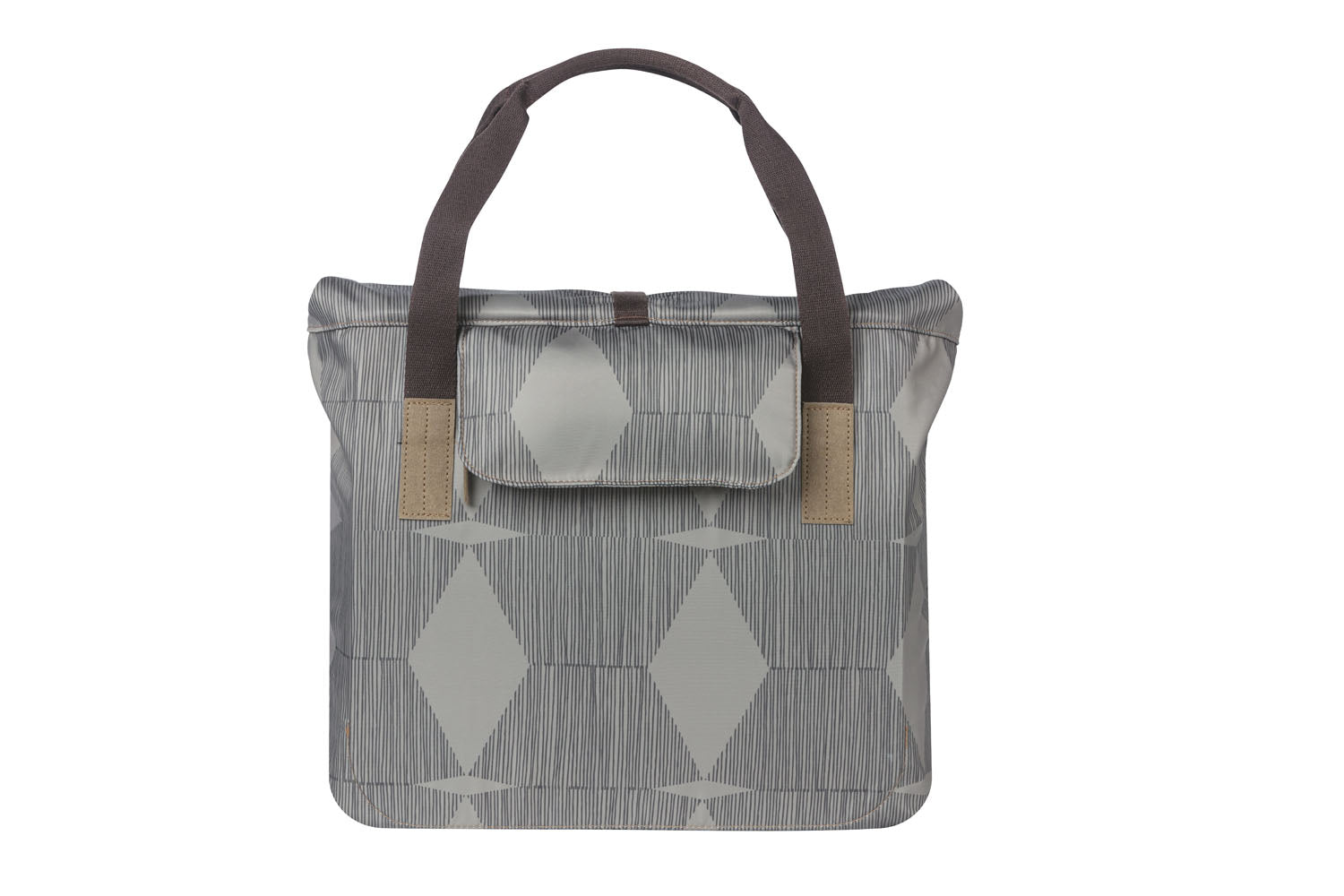 Fietsshopper Basil Elegance 20-26 liter 39 x 39 x 17 cm - chateau taupe