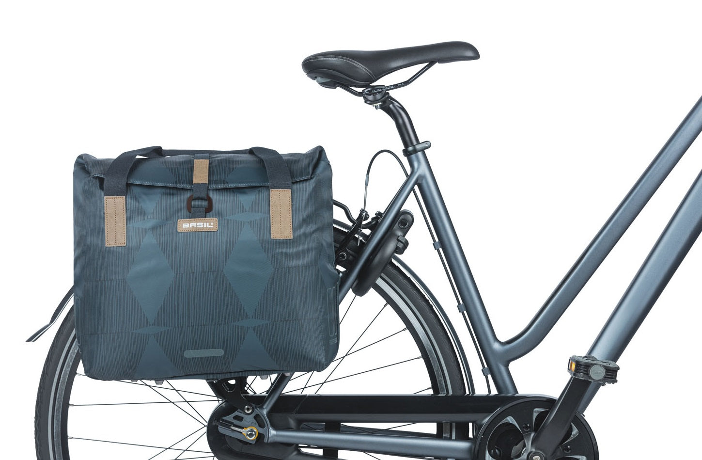 Fietsshopper Basil Elegance 20-26 liter 39 x 39 x 17 cm - estate blue