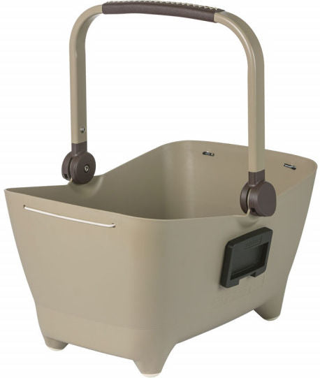 Hondenfietsmand Basil Buddy KF 32 liter 45 x 32 x 22 cm - biscotti brown