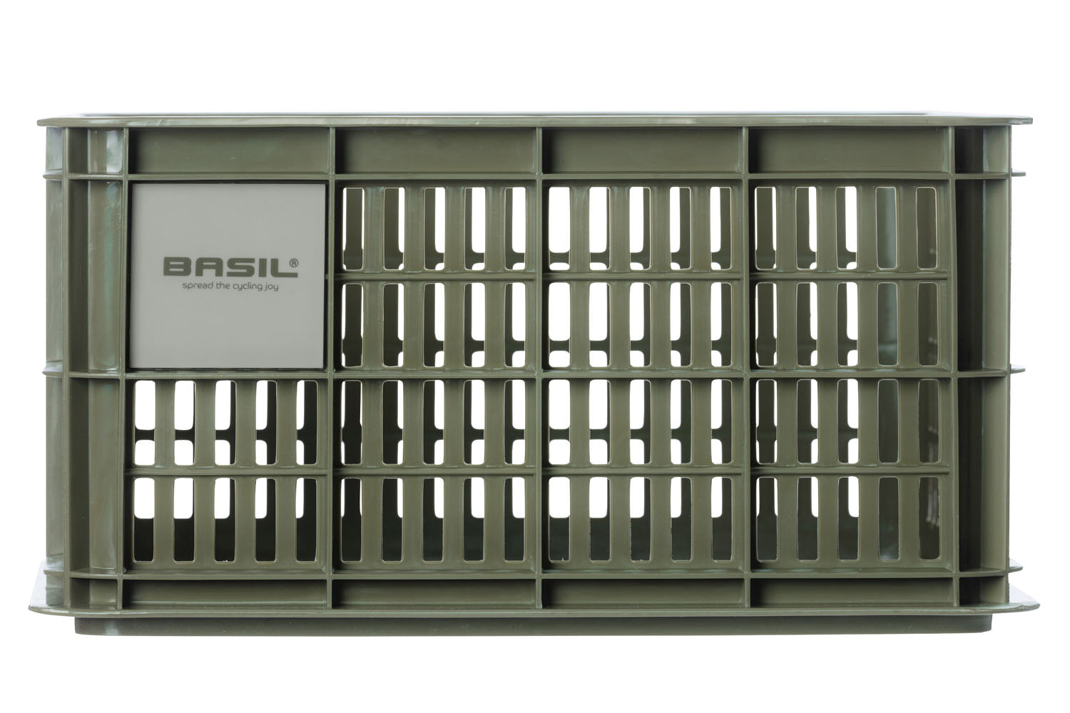 Gerecyclede fietskrat Basil Crate S 17.5 liter 29 x 39 x 20 cm - black