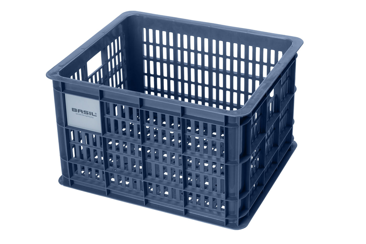 Gerecyclede fietskrat Basil Crate M 29.5 liter 35 x 45 x 25 cm - black